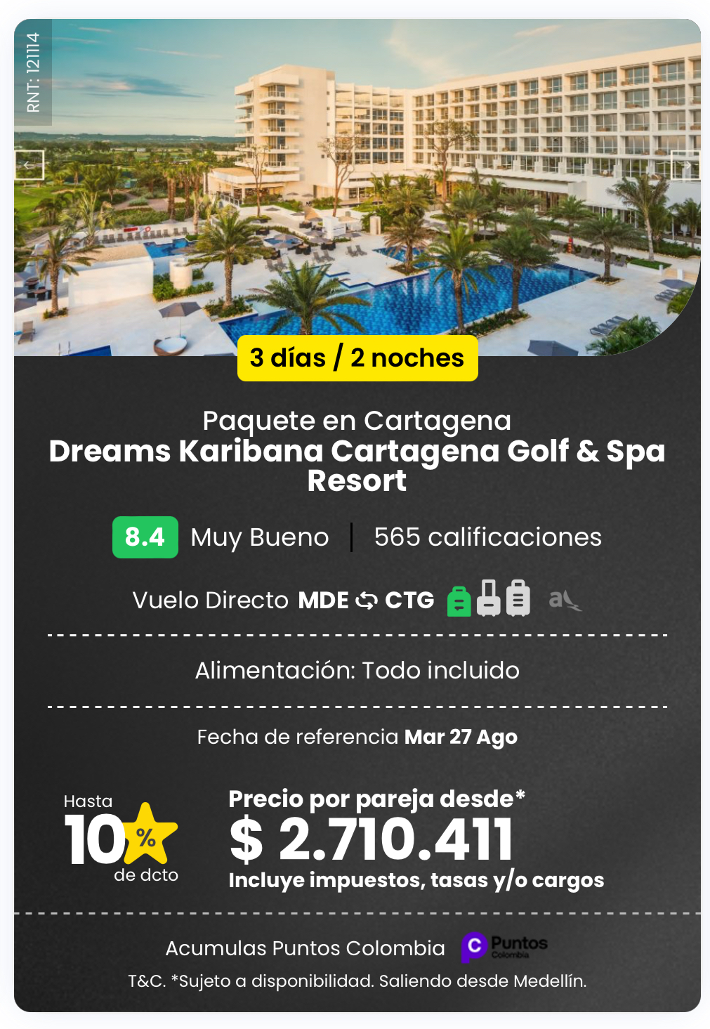 No te pierdas las mejores ofertas en Viajes Exito